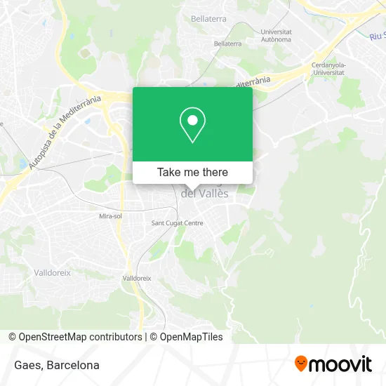 Gaes map