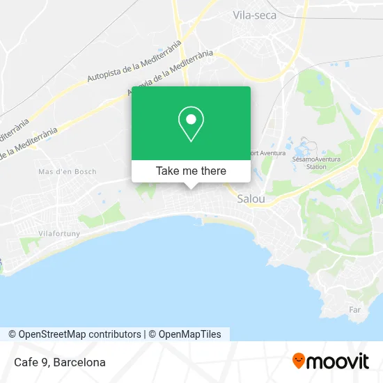 Cafe 9 map