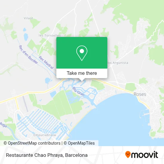 Restaurante Chao Phraya map
