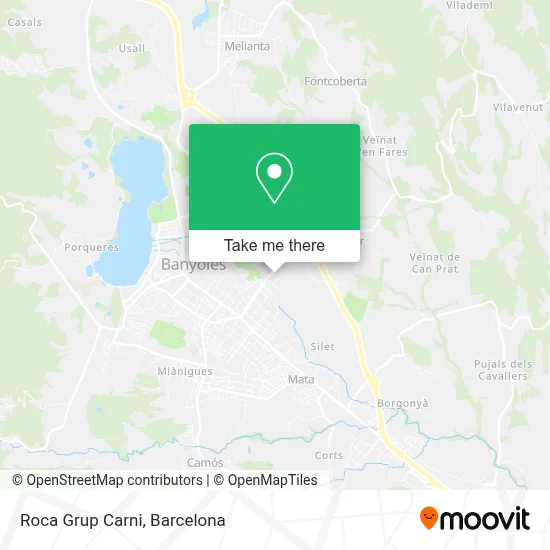 Roca Grup Carni map