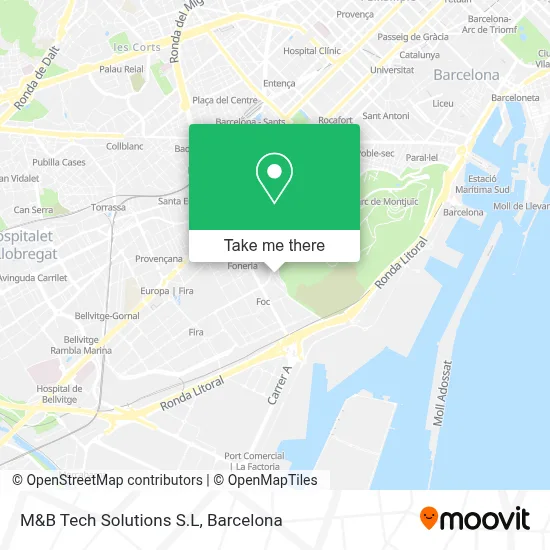 M&B Tech Solutions S.L map