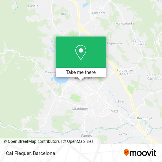 Cal Flequer map
