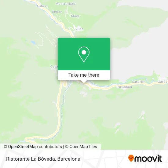 Ristorante La Bóveda map
