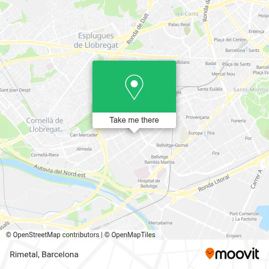 Rimetal map