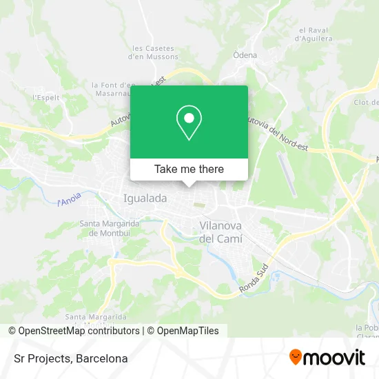 Sr Projects map