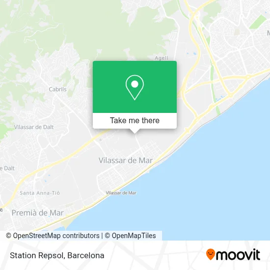 Station Repsol map