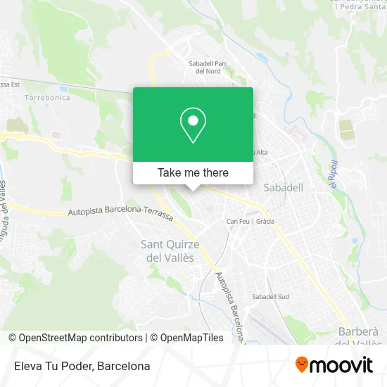 Eleva Tu Poder map