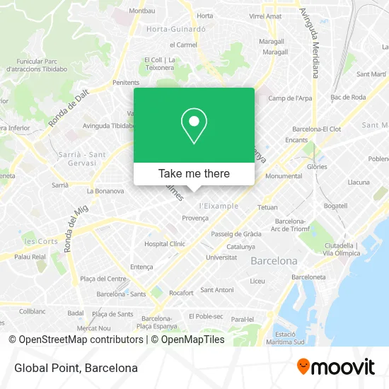 mapa Global Point