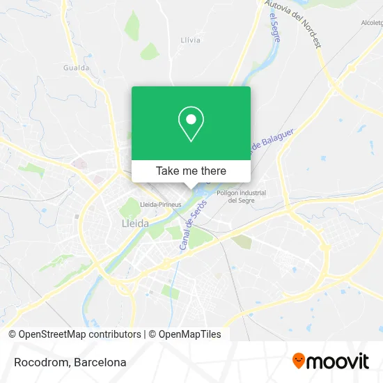 Rocodrom map