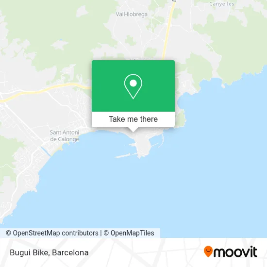 Bugui Bike map