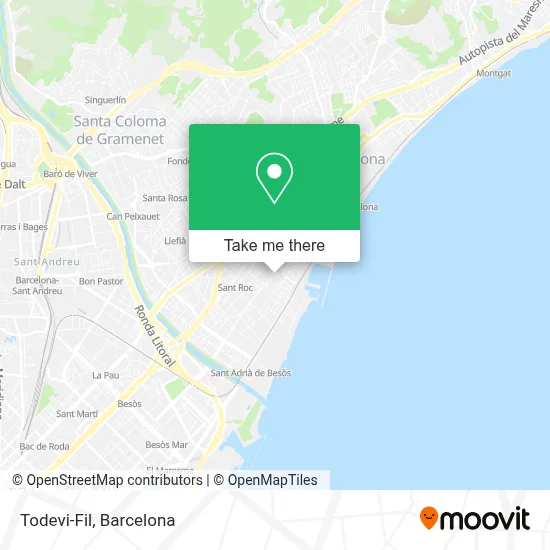 Todevi-Fil map