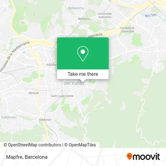 Mapfre map
