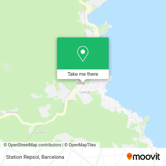 Station Repsol map
