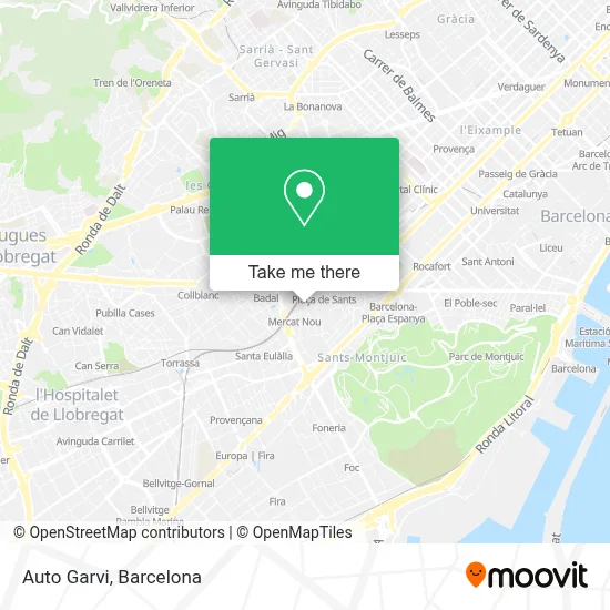 Auto Garvi map