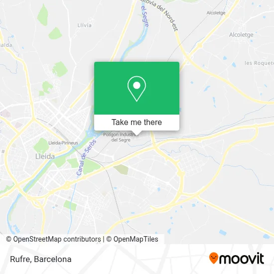 Rufre map
