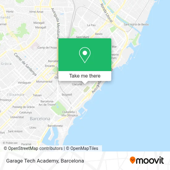 Garage Tech Academy map