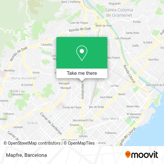 Mapfre map