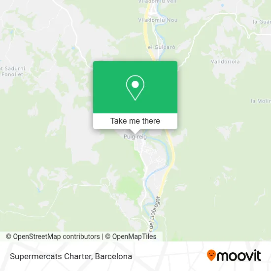 Supermercats Charter map