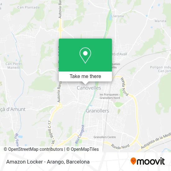 Amazon Locker - Arango map
