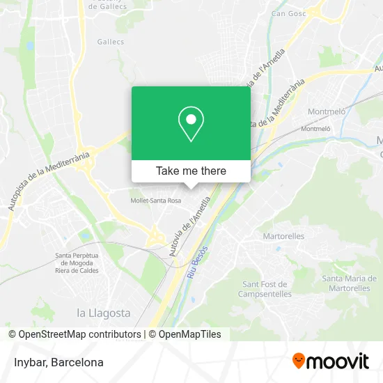 Inybar map