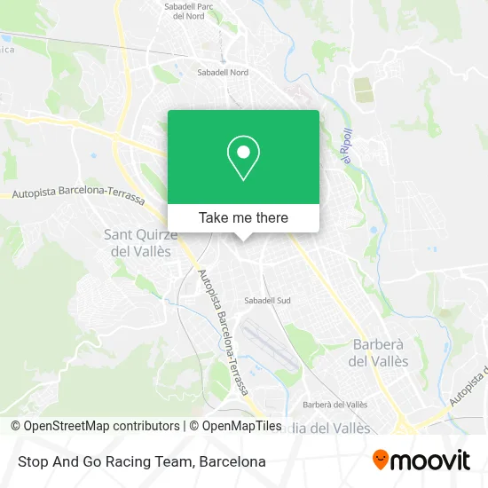 Stop And Go Racing Team map