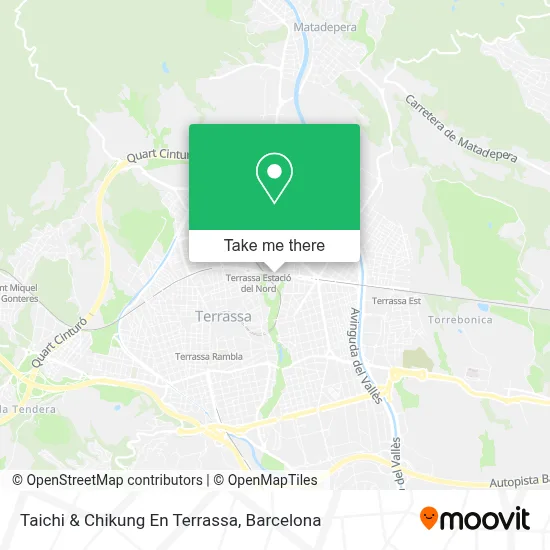 Taichi & Chikung En Terrassa map