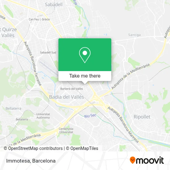 Immotesa map