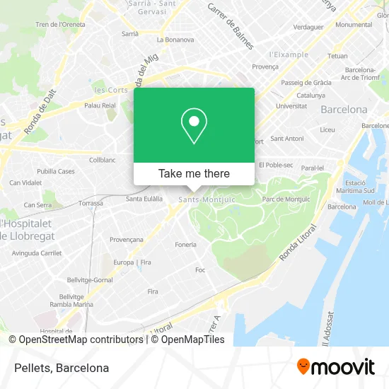 Pellets map