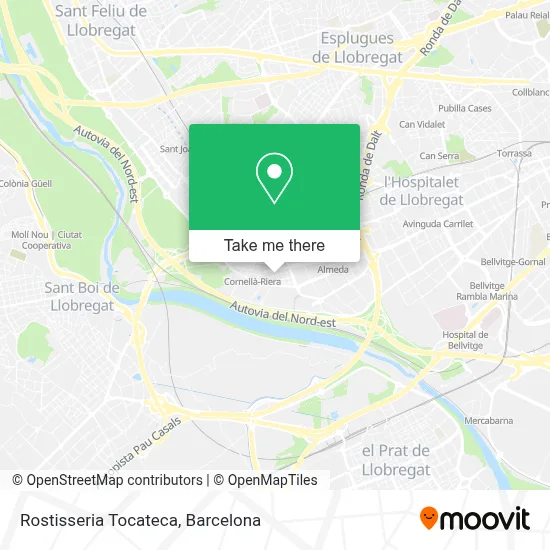 Rostisseria Tocateca map