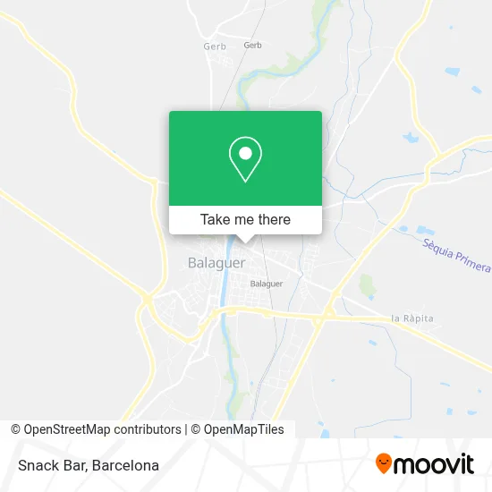 Bar Snack map