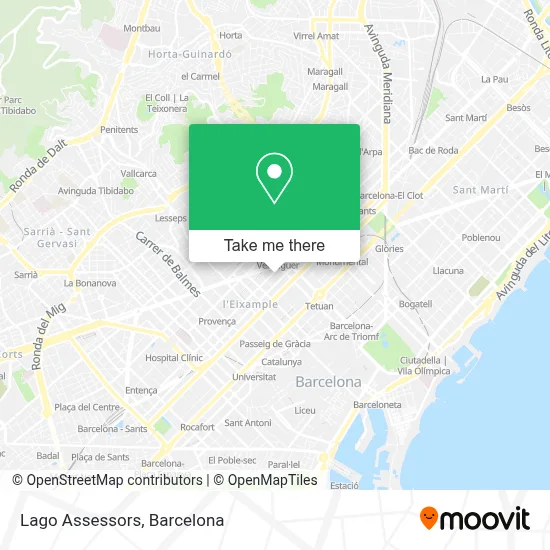 mapa Lago Assessors