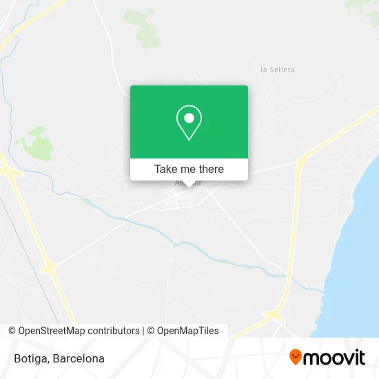 Botiga map