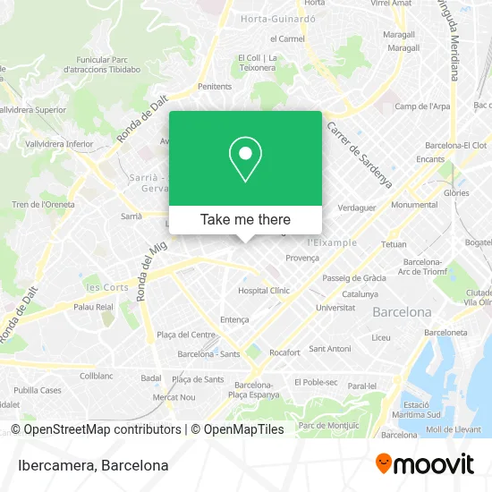 Ibercamera map