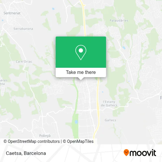 Caetsa map