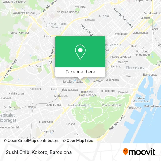 Sushi Chibi Kokoro map