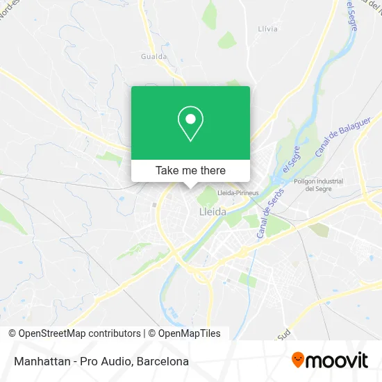 Manhattan - Pro Audio map