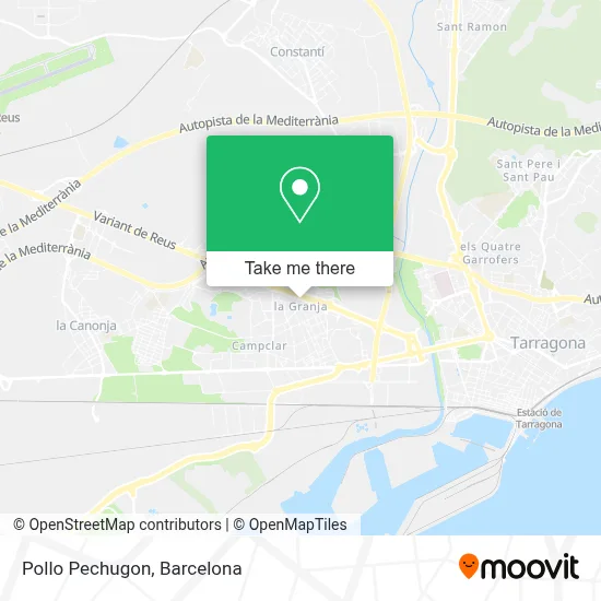 Pollo Pechugon map