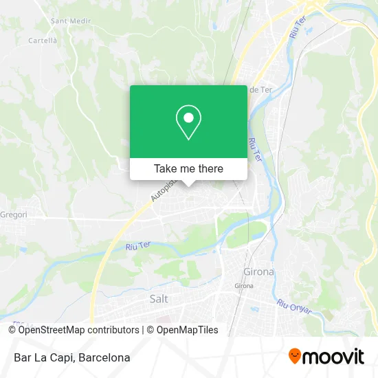 mapa Bar La Capi