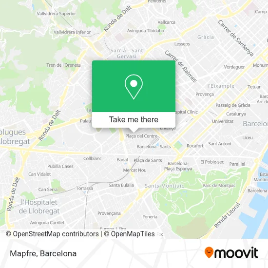 Mapfre map