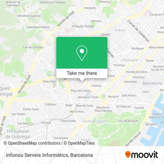 Infonou Serveis Informàtics map