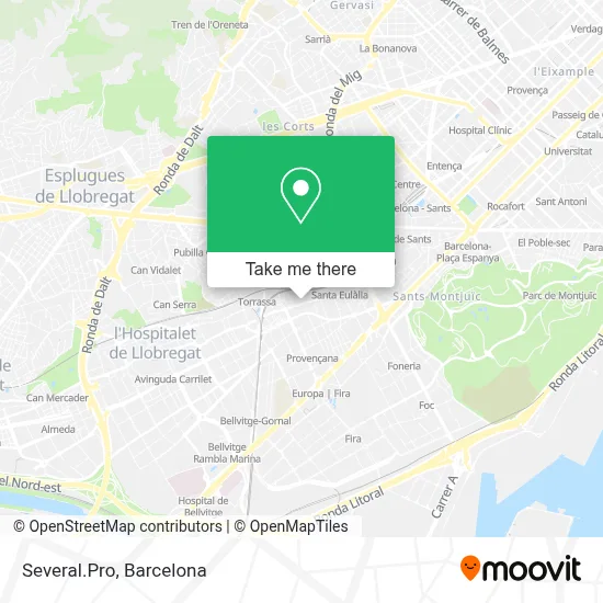 Several.Pro map