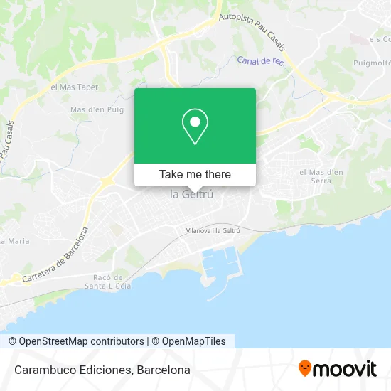 Carambuco Ediciones map