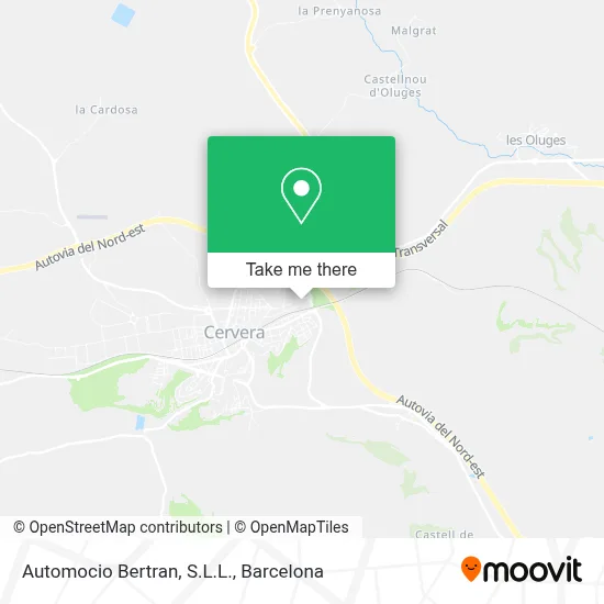 Automocio Bertran, S.L.L. map