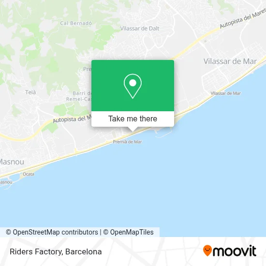 mapa Riders Factory