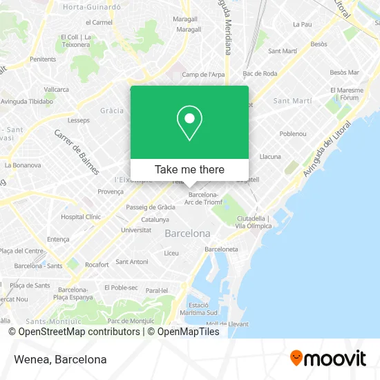 Wenea map