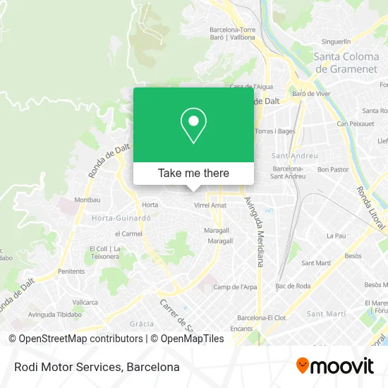Rodi Motor Services map