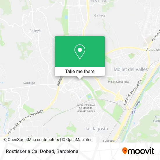 Rostisseria Cal Dobad map