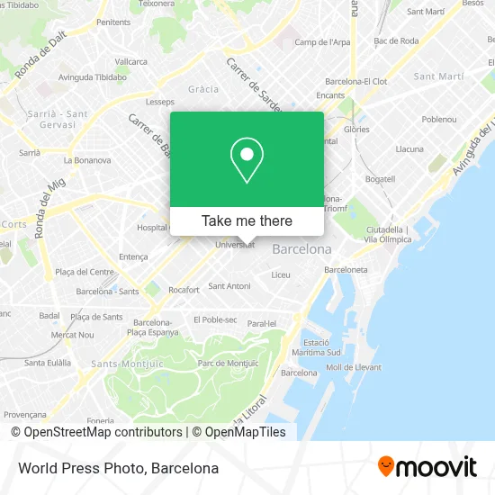 World Press Photo map
