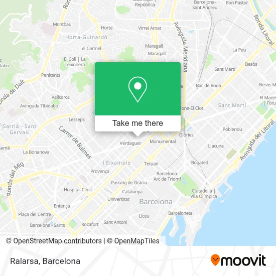 Ralarsa map