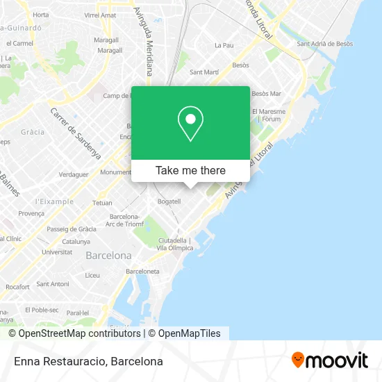 Enna Restauracio map